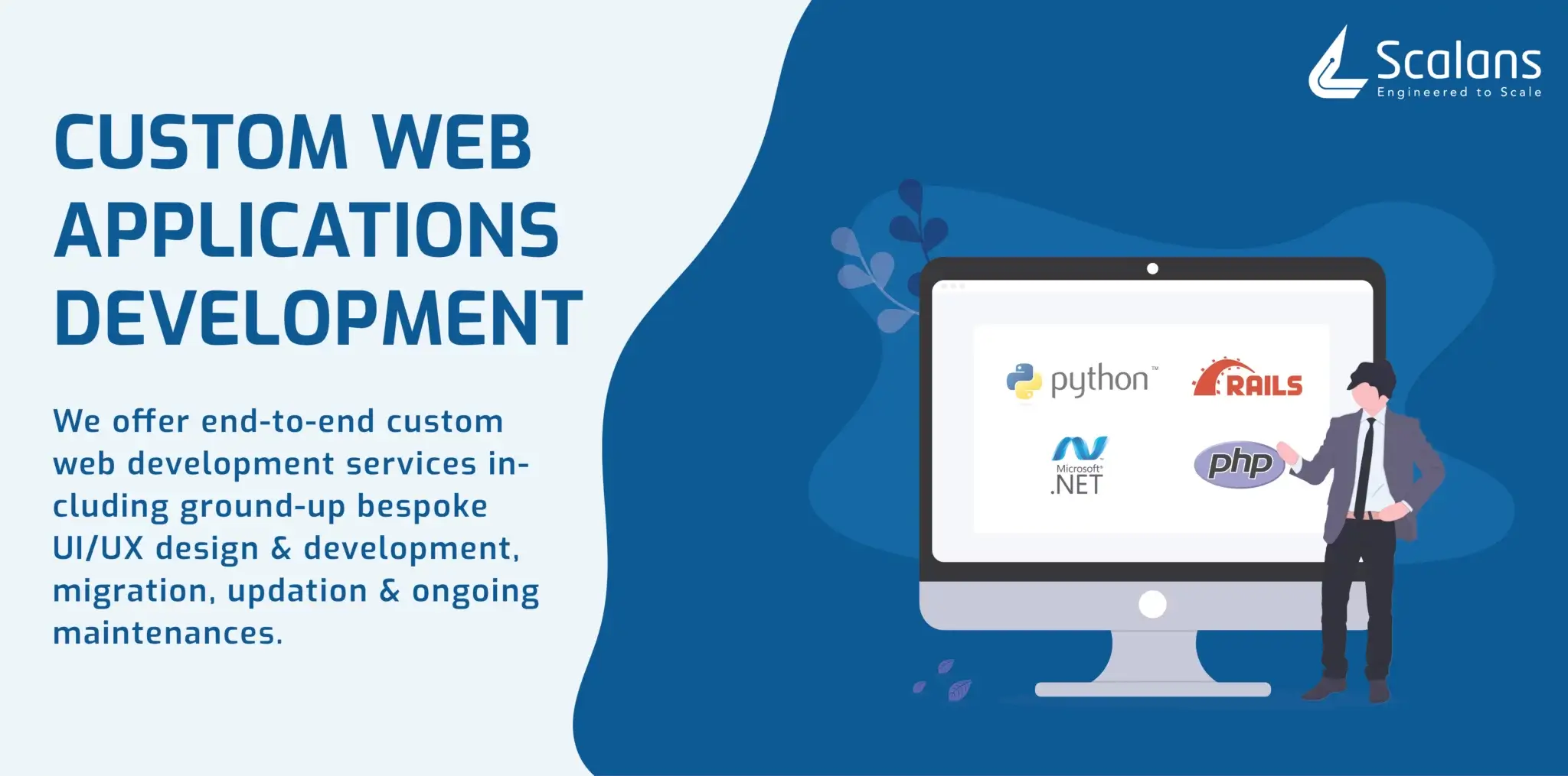 Customized web app development